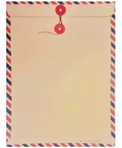 AIR MAIL AMPLOP COKELAT